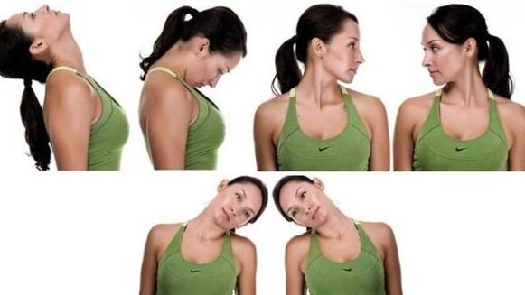 Γυμναστική για το λαιμό για την οστεοχονδρωσία