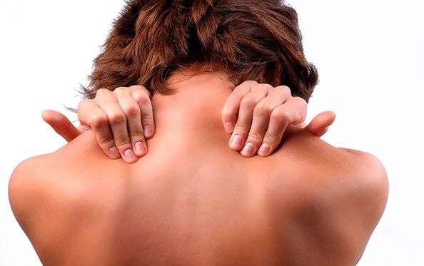 Πόνος στην αυχενική οστεοχονδρωσία